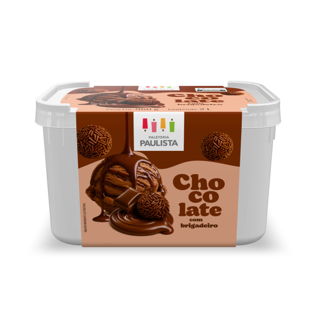 Sabor de paleta mexicana da Paleteria Paulista
