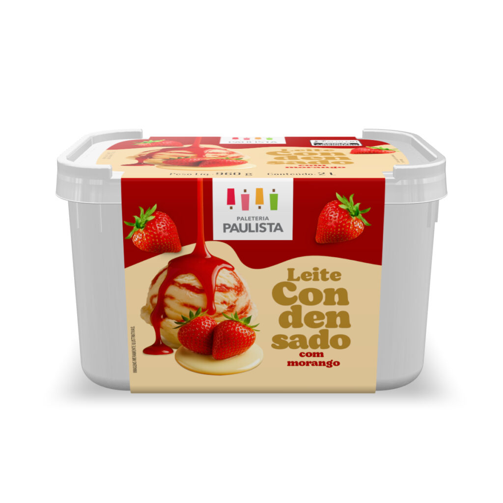 Sabor de paleta mexicana da Paleteria Paulista