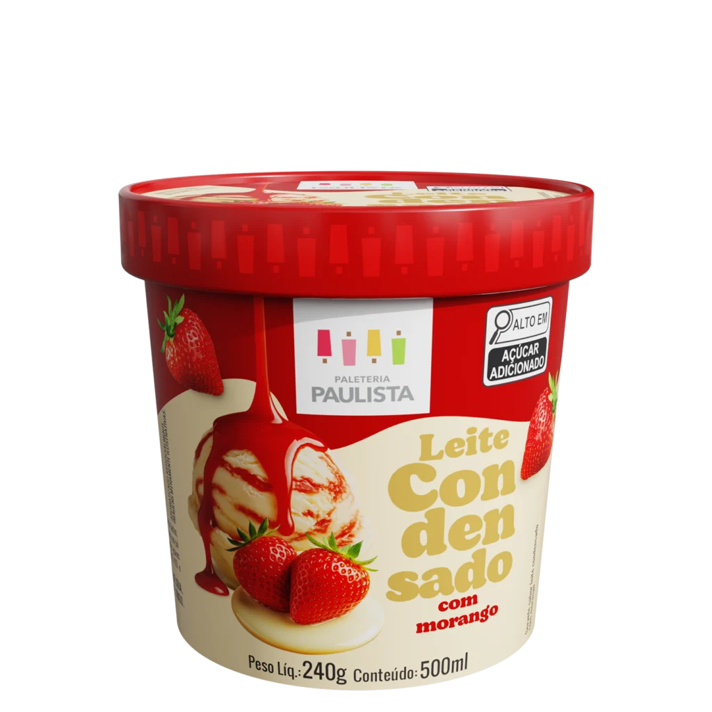 Sabor de paleta mexicana da Paleteria Paulista