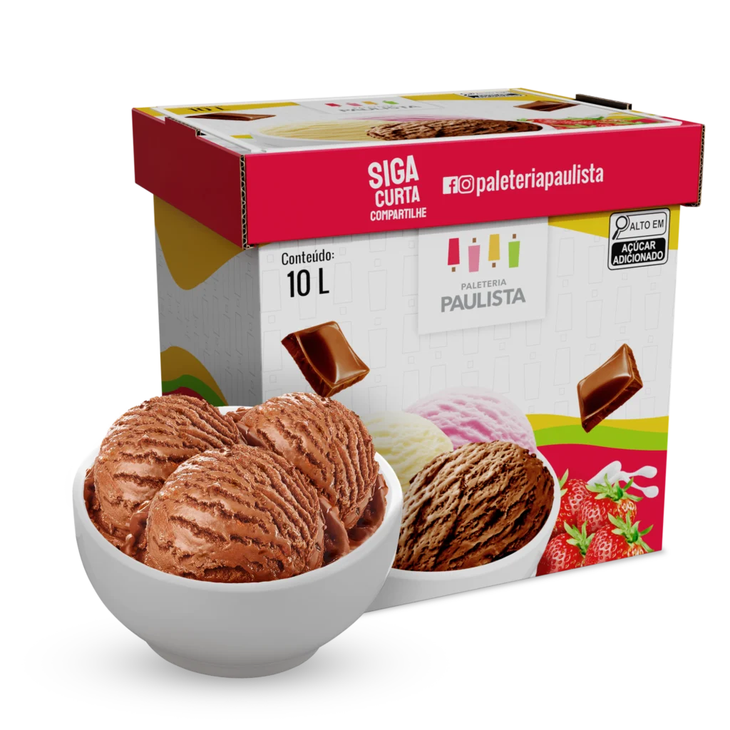 Sabor de paleta mexicana da Paleteria Paulista