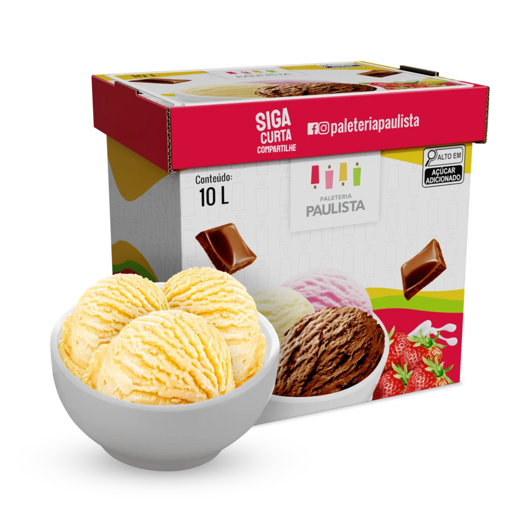 Sabor de paleta mexicana da Paleteria Paulista