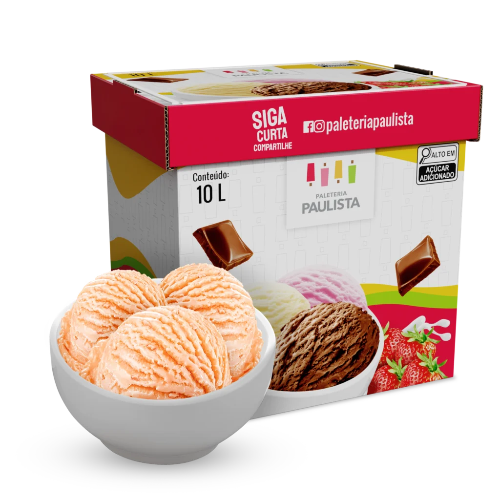 Sabor de paleta mexicana da Paleteria Paulista