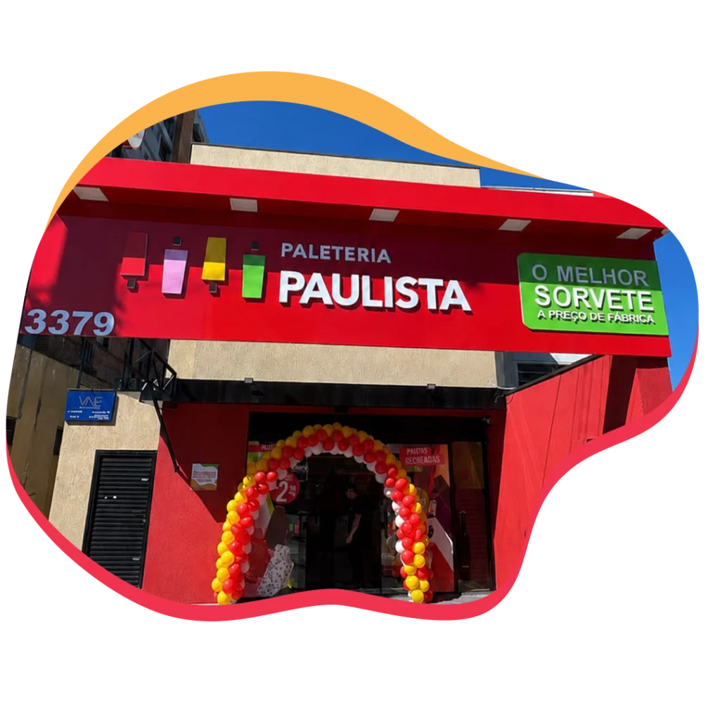 Loja da Paleteria Paulista